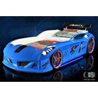 Ліжко машина Ягуар Speedy boy, синій, Туреччина